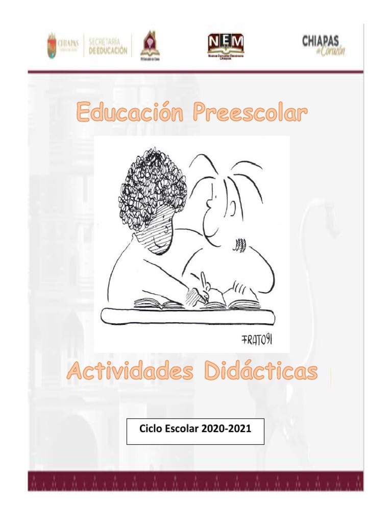 Actividades Didácticas para Segundo Preescolar | PDF | Educación de la ...