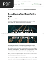 Deep Linking Your React Native App