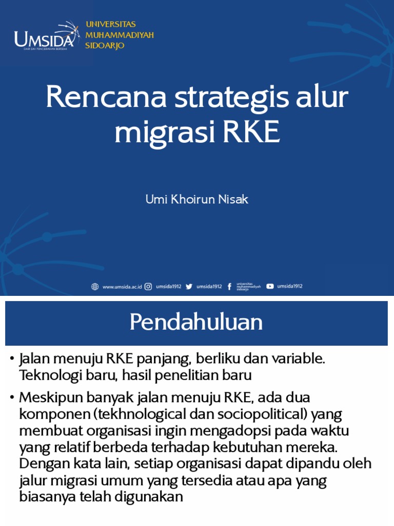 Rencana Strategis Jalur Migrasi RKE | PDF | Bisnis | Seni