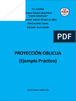 Asignación Proyección Oblicua