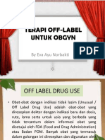 Off Label Obgyn