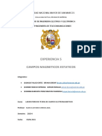 Experiencia 5-Campos Magneticos Estaticos