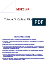 Tutorial 3: Optical Micros