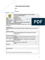 Form Tugas Mandiri