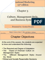 CH 3-Culture Management Style and Business Systems