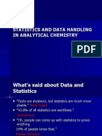Data Handling Mean CV