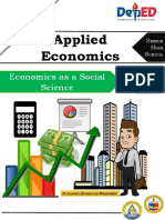 Module 1 APPLIED ECONOMICS