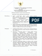 PMA Nomor 51 Tahun 2014 Tentang Nilai Dan Kelas Jabatan Struktural Dan Jabatan Fungsional