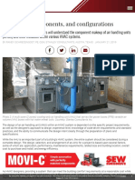 AHU Types, Components, and Configurations