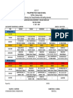 Grade 10 Sys Schedule
