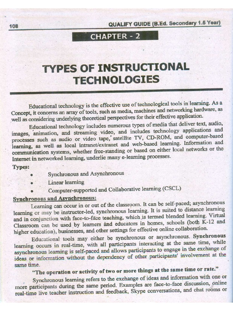 Types of ICT PDF