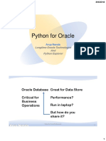 Python for Oracle