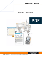 Fischer Datacenter: Operator'S Manual