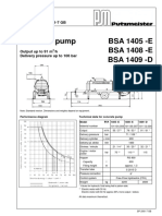 Concrete Pump BSA 1405 - E BSA 1408 - E BSA 1409 - D: Data Sheet BP 2081-7 GB