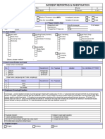 Incident Reporting and Investigation 