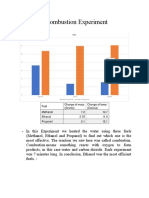 Combustion Experiment