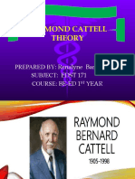 Raymond Cattell Theory
