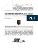 Comparison of Peopoly Phenom Large-Format MSLA Vs The Dremel 3D45