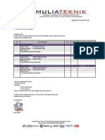 Surat Penawaran PT. Dutakarya Prathama Unggul