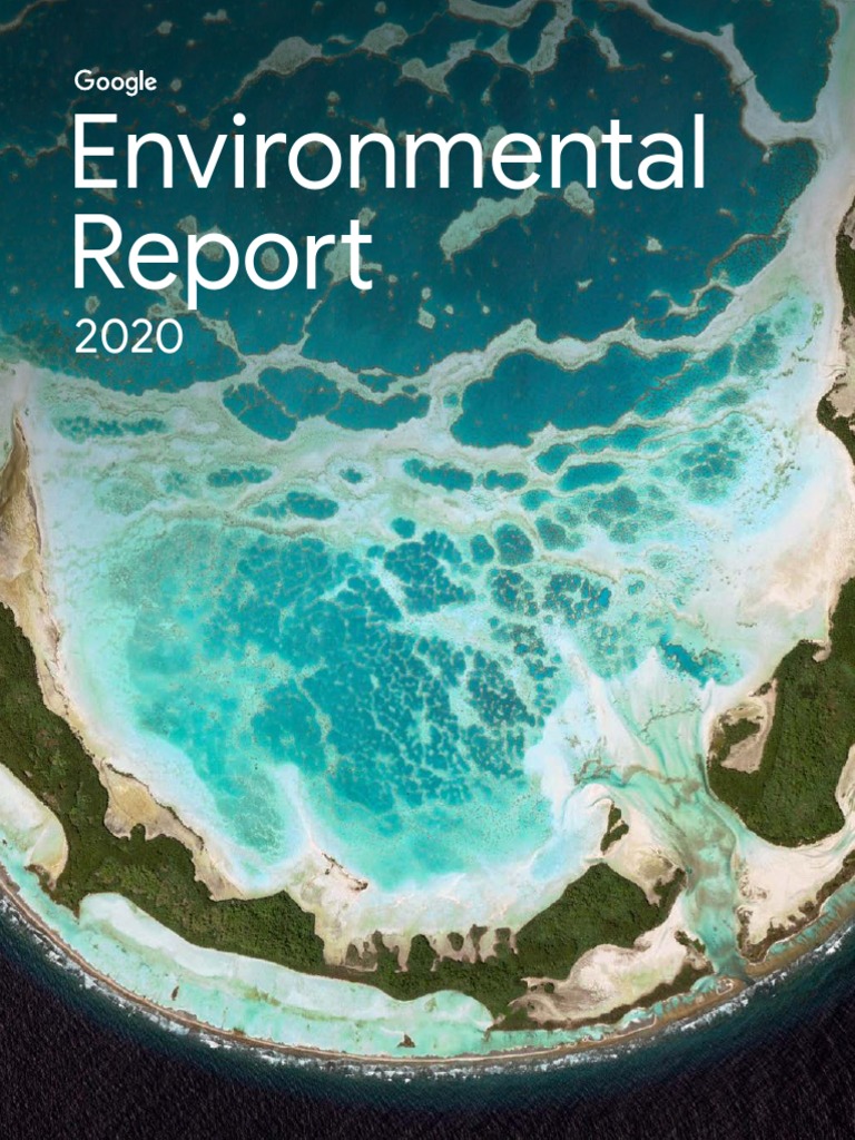 Google 2020 Environmental Report PDF Sustainability Data Center