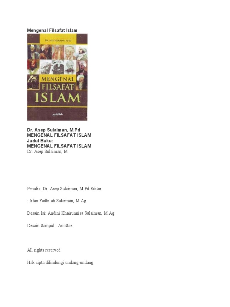 Buku Filsafat Islam Pdf