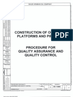 DE-119885 - Procedure For Quality Assurance and Quality Control