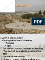 Archaeology and the Bible the History of Archaeology