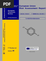 Paradichlorobenzene Risk Assessment EU | PDF | Toxicity ...