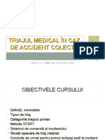 Triajul Medical În Caz de Accident Colectiv