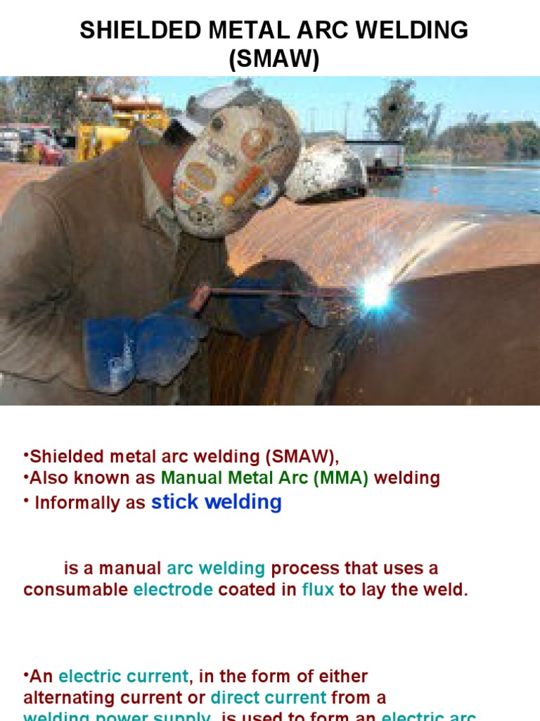 Shielded Metal Arc Welding | PDF | Welding | Construction