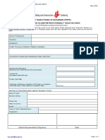 Public Sector Panels of Consultants (PSPC) : Verification For Qs and PM Professionals' Track Records