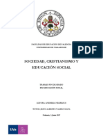 Sociedad, Cristianismo y Educación Social