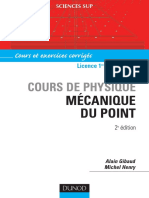 Mécanique Du Point Cours de Physique