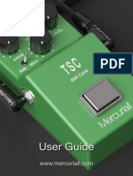 Free TSC 808 Core User Guide for Modeling Ibanez TS-808 Guitar Pedal
