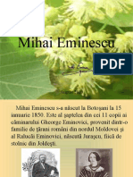 Mihai Eminescu Biografie