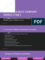 Format Penilaian Pembelajaran Terpadu