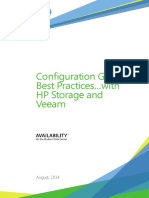 Configuration Guide Best Practices Hp Storage Veeam