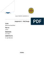 Machine Design Bolt Design