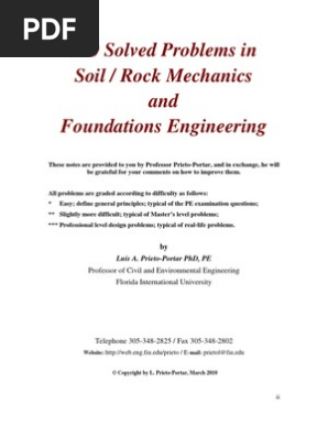 300 Solved Problems Deep Foundation Deformation Engineering