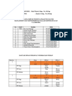 Jadwal Dinas Fix