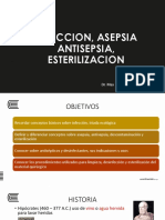 Infección, Asepsia, Antisepsia y Esterilización