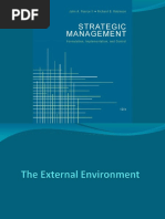 Chapter 3 External & Industry Enviroment Analysis