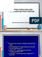 Adaptasi Psikologis Dan Fisiologis Ibu Postpartum