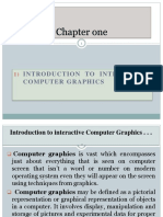 Introduction to Interactive Computer Graphics