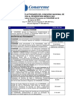 Cronograma de Actividades 2021 Conareme - Aprobado 26.03.2021