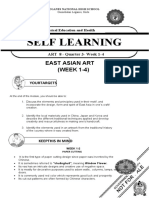 Self Learning: East Asian Art (WEEK 1-4)