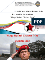 Hugo Chávez, líder de la revolución bolivariana en Venezuela