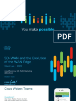 SD-WAN and The Evolution of The WAN Edge