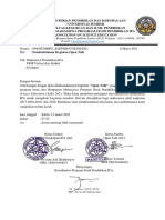 Surat Pemberitahuan Kegiatan Open Talk 2021