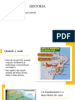 Aula 13 O Ciclo Do Ouro No Brasil Colonial